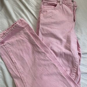 Zara pink jeans